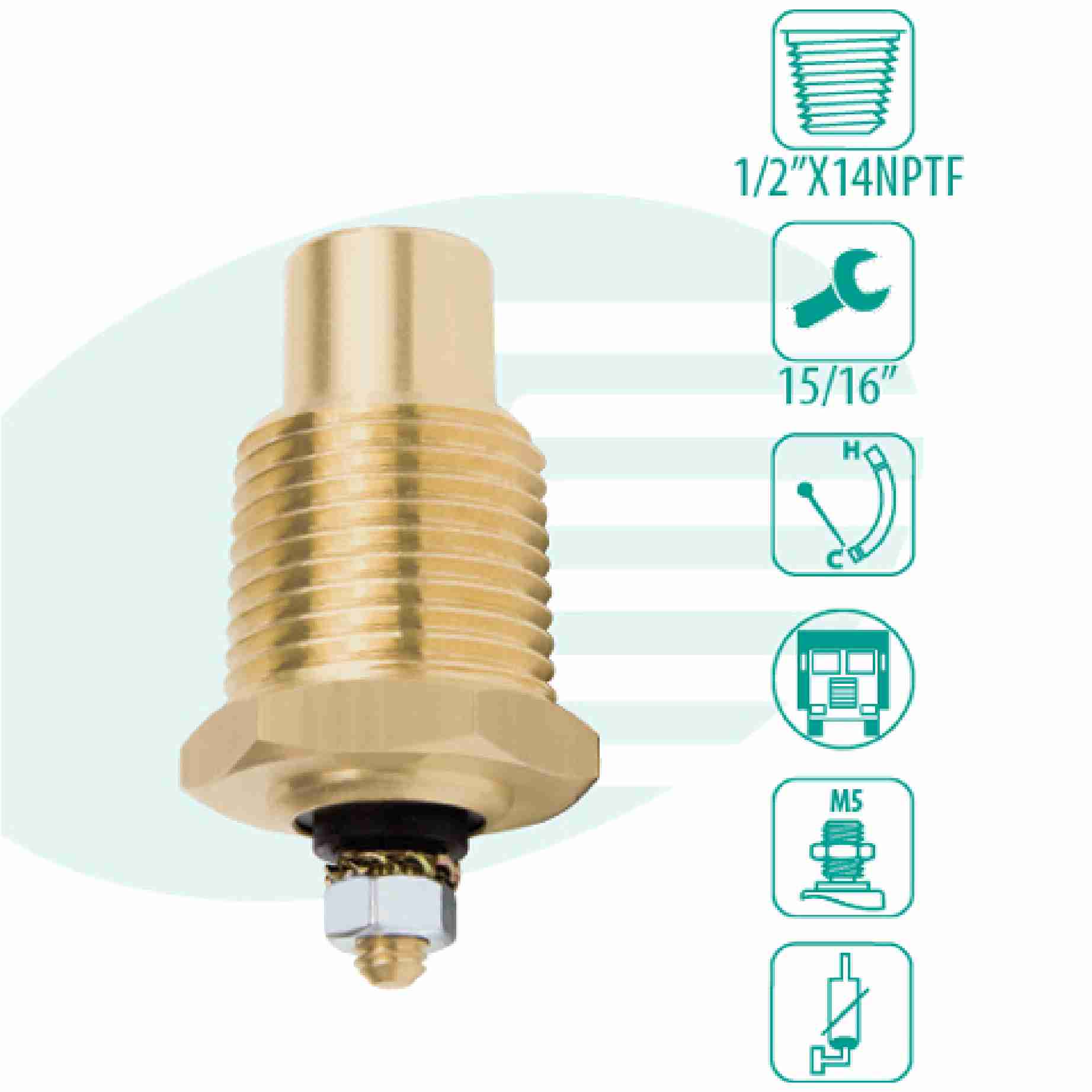 SENSOR TEMPERATURA PAINEL GM OPALA/C10/CAM(3025) - IG203.2009