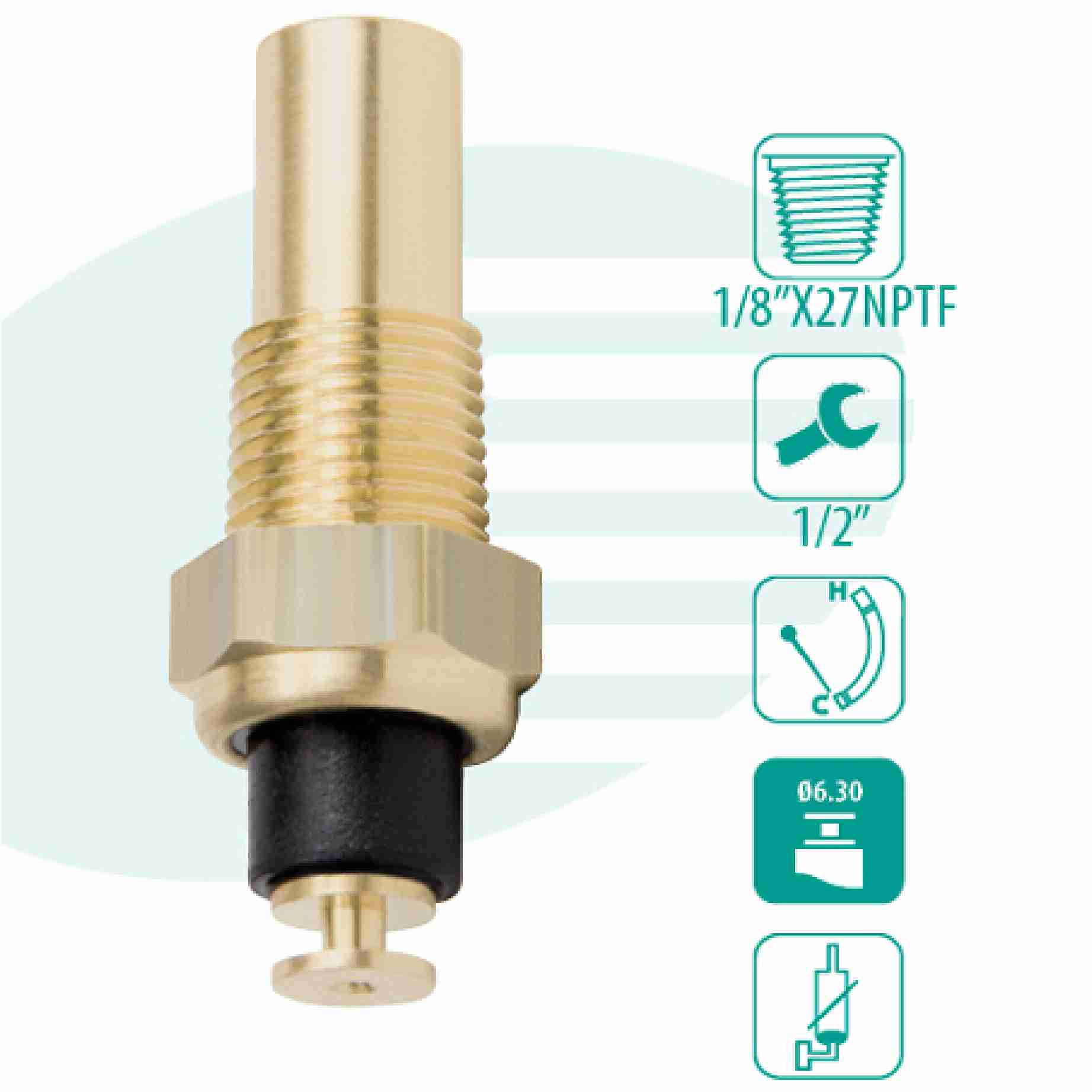 SENSOR TEMPERATURA CHEV /MONZA (3029) - IG203.2013