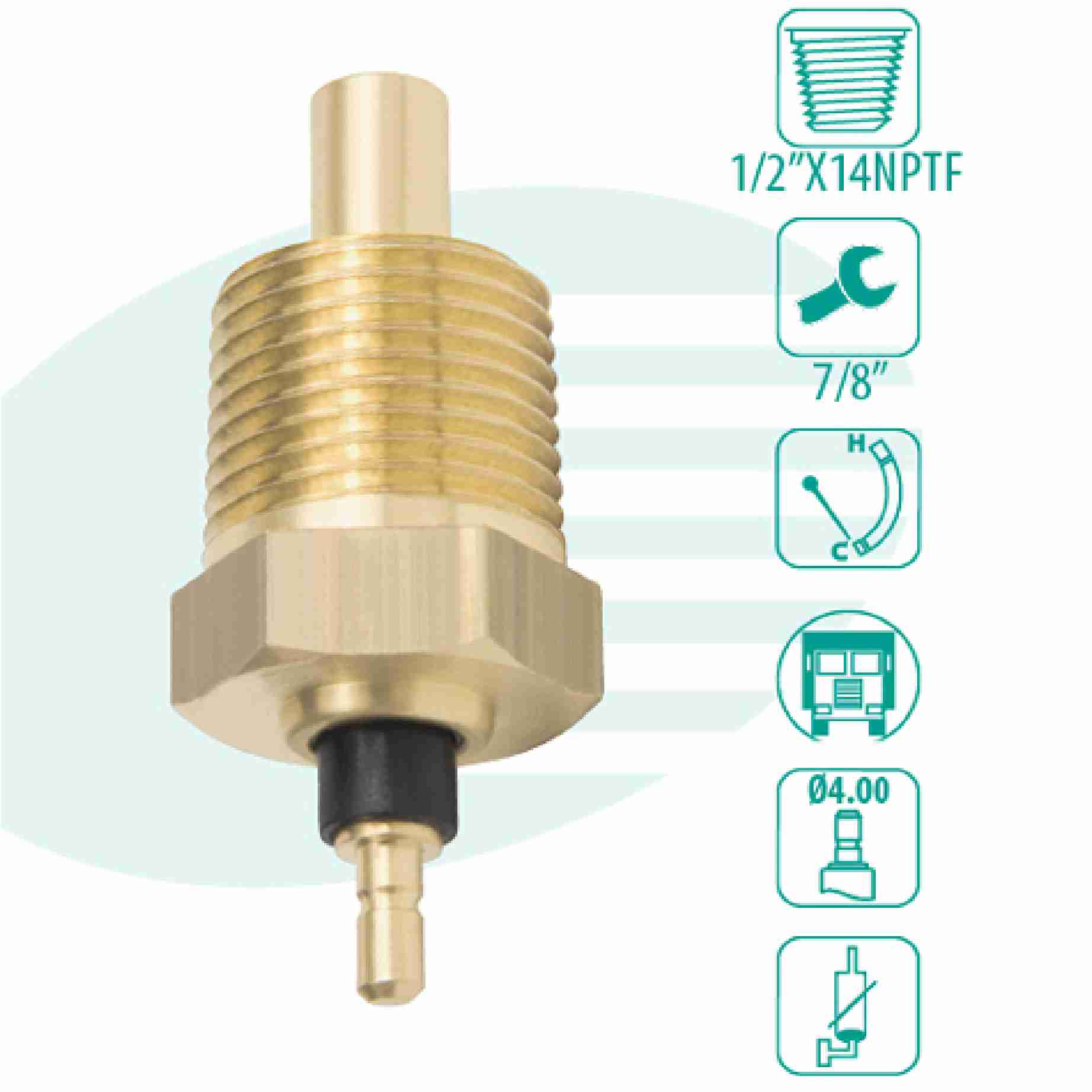 SENSOR TEMPERATURA PAINEL CUMM CARGO F-4000(3083) - IG203.2036