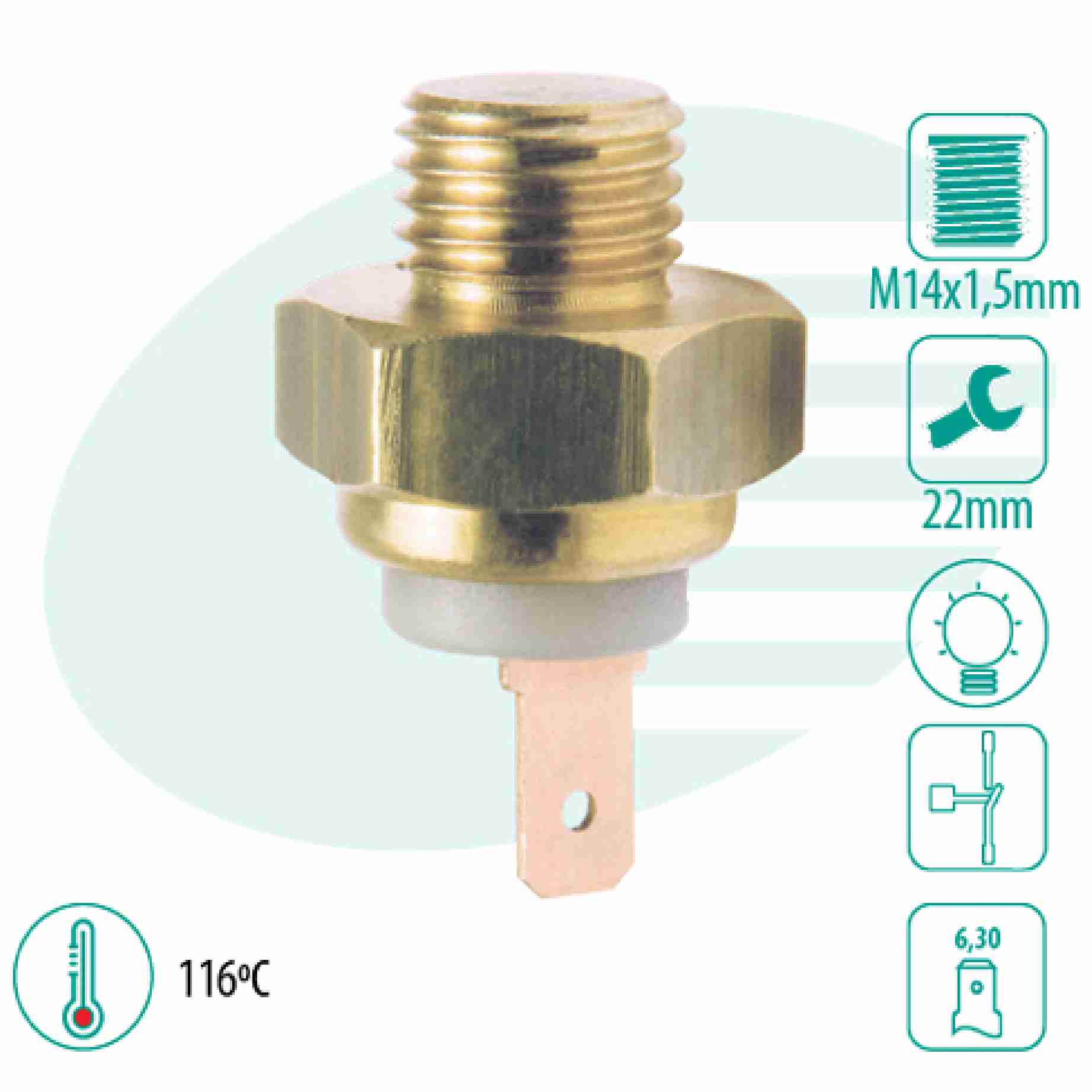 SINALIZADOR ADVERTENCIA GOL 87-94  - IG302.5000-116