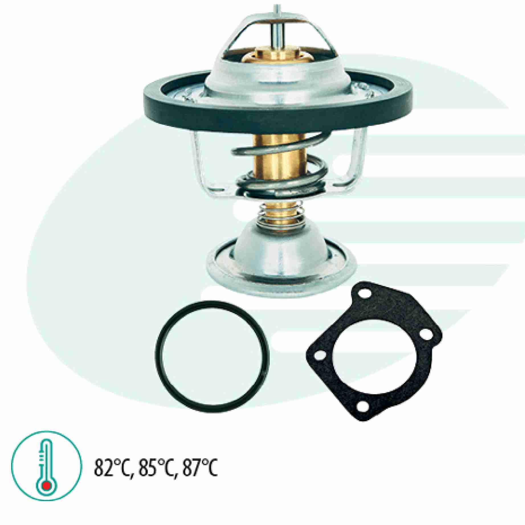 VALVULA TERMOSTATICA SENSOR 1208-87 FIAT DUNA /PREM/ELBA - IG401.1208-87