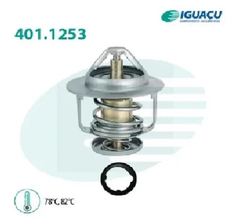 VÁLVULA TERMOSTÁTICA HONDA CIVIC, ACCORD - 401.1253-82 IGUAÇU