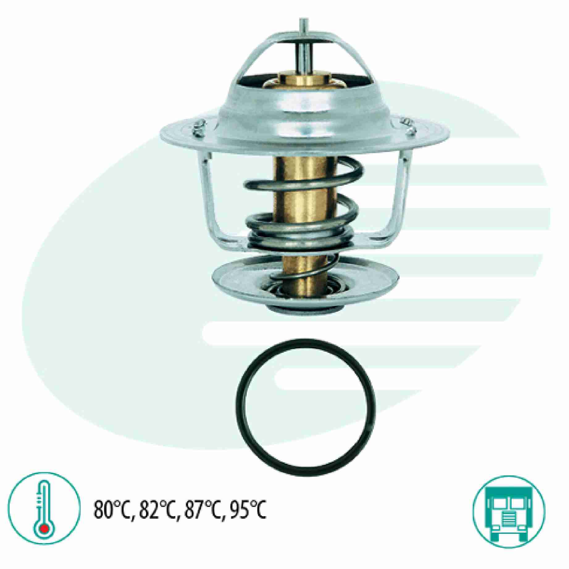 VALVULA TERMOSTATICA SENSOR GOL PARATI 84... MOTOR AP - IG401.1288-87
