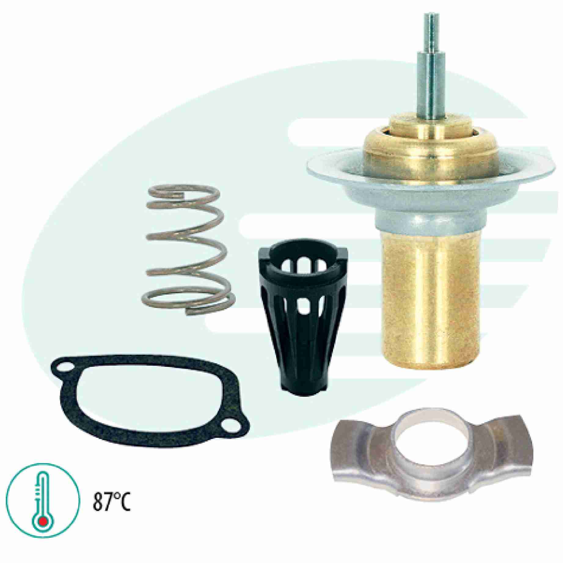 VALVULA TERMOSTATICA SENSOR PALIO-UNO-FIORINO FIRE  - IG401.1350-87