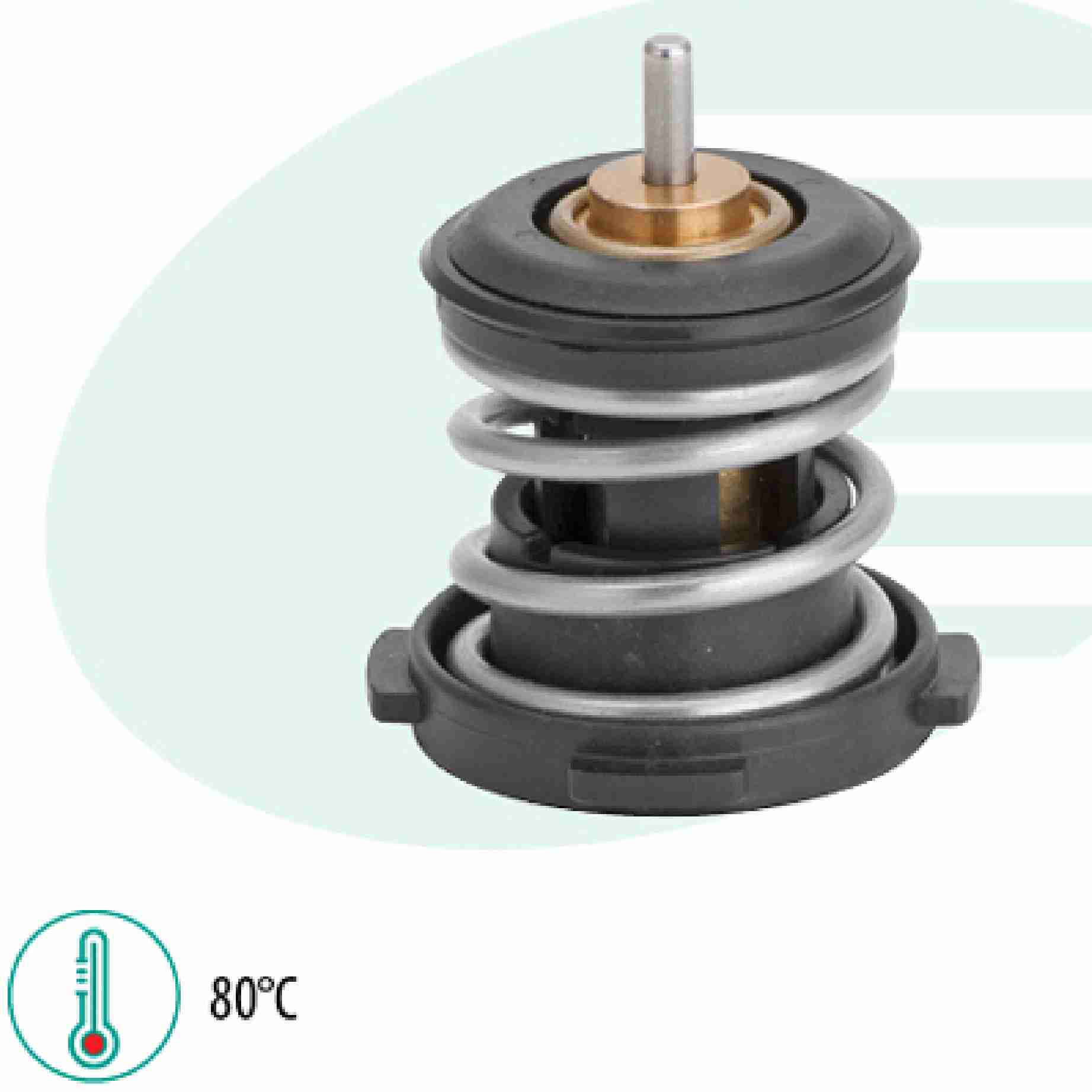 VALVULA TERMOSTATICA SENSOR UP-GOL-VOYAGE G5-G6 14... 80° - IG401.1568-80
