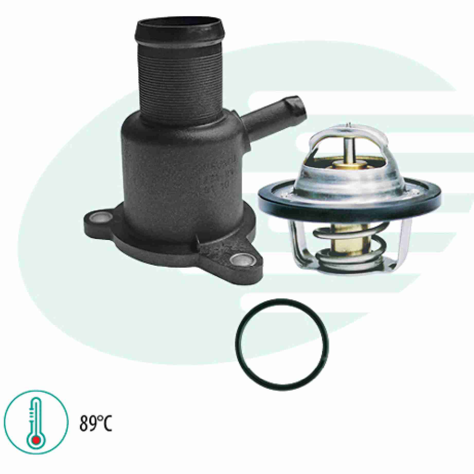 VALVULA TERMOSTATICA SENSOR DUSTER-SANDERO 12... K4M K7M - IG402.1271-89