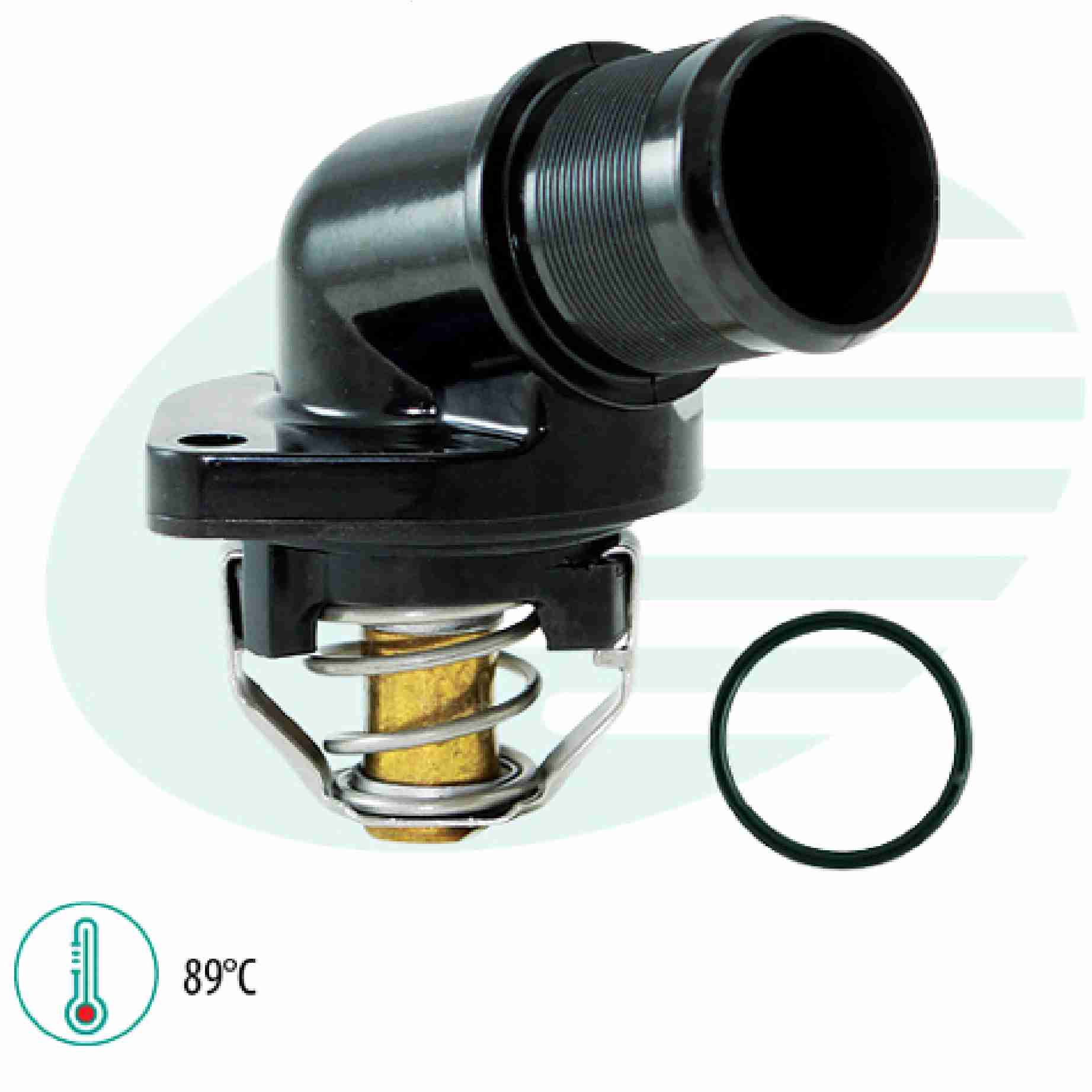 VALVULA TERMOSTATICA SENSOR COM CARCAÇA CITROEN C3 07-12 FLE - IG402.1486-89