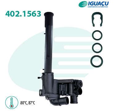 VALVULA TERMOSTATICA SENSOR COM CARCAÇA GOL 96-02 S/AR QUENT - IG402.1563-80