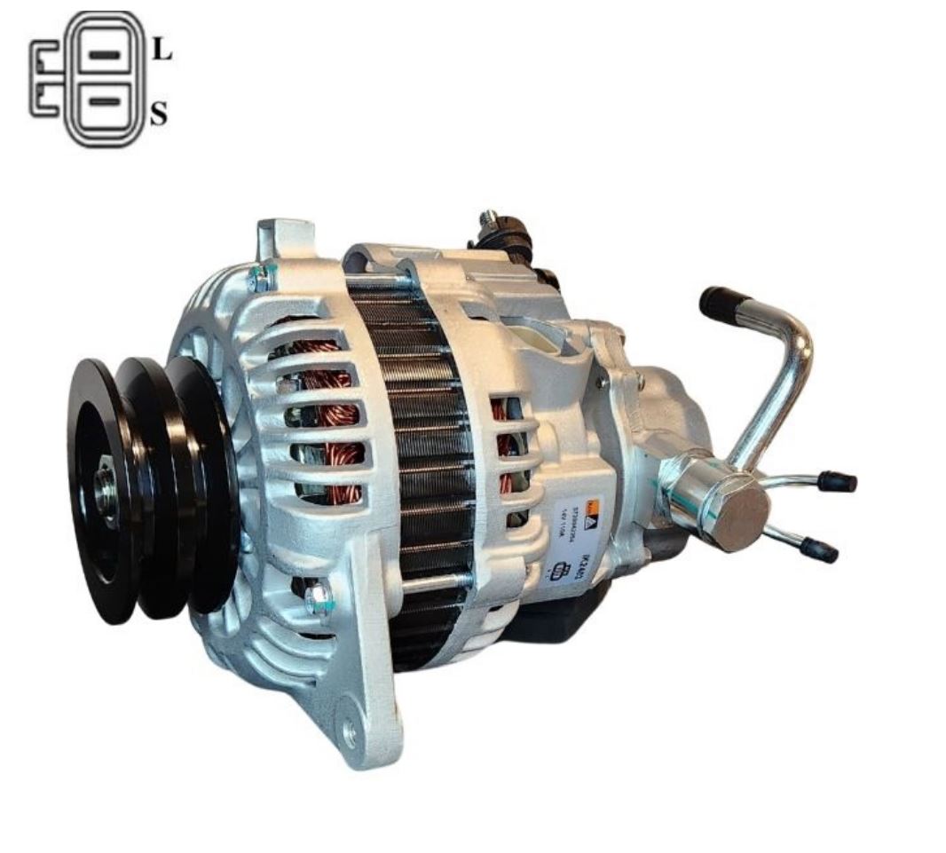 ALTERNADOR 14V 110A COM POLIA, BOMBA DE VACUO KIA BONGO - IKR2403 IKRO