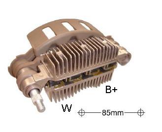 PLACA RETIFICADORA ALTERNADOR HONDA CIVIC 20 08/NEW 105A - IKR3152  