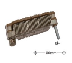 PLACA RETIFICADORA ALTERNADOR PAJERO2500DIESELL20099/ATE105A - IKR3208  