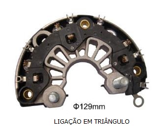 PLACA RETIFICADORA ALTERNADOR CITROEN XSARA PICASSO C4 - IKR3266  