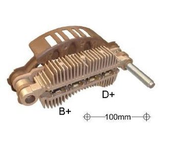 PLACA RETIFICADORA ALTERNADOR MITSUBISHI VOLVO VM (IKRO) - IKR3354