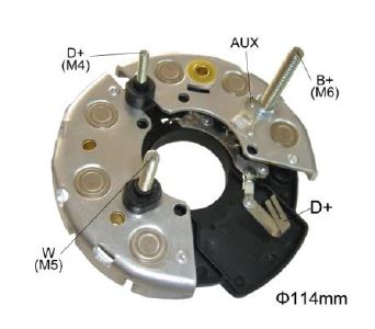 PLACA RETIFICADORA 95A MERCEDES-BENZ 1113, 1214, 1218 - IKR3366