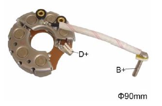 PLACA RETIFICADORA 55A VOLKSWAGEN BRASILIA, KOMBI - IKR3595 IKRO