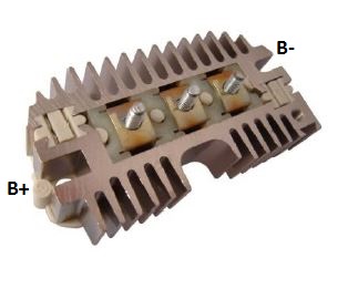 PLACA RETIFICADORA ALTERNADOR GM MAXION/RANGER/SILVERADO - IKR3627  