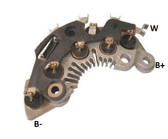 PLACA RETIFICADORA ALTERNADOR GM CORSA OMEGA - IKR3658  