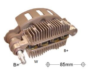 PLACA RETIFICADORA ALTERNADOR CIVIC 20 L 2008../NEW CIVIC 09 - IKR3838  