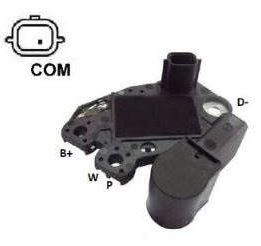 REGULADOR DE VOLTAGEM VALEO RENAULT DUSTER LOGAN  SANDERO  IKRO - IKR5016