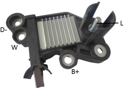 REGULADOR VOLTAGEM ALTERNADOR FIAT STRADA   UNO  PALIO 2009 ATE 2011  FORD RANGER  - IKR5028  