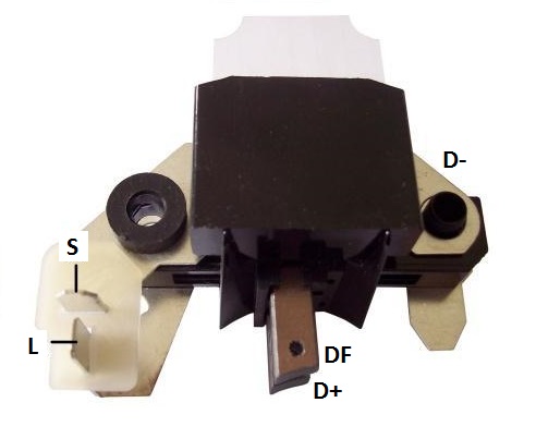 REGULADOR VOLTAGEM ALTERNADOR FORD  COURIER  MITSUBISHI L200 1.8 LANCER 14V - IKR503  