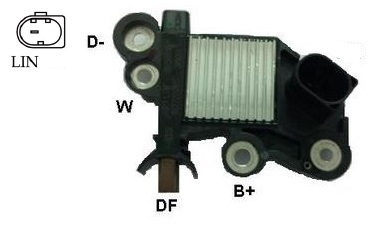 REGULADOR VOLTAGEM ALTERNADOR 14V   SPRINTER 311/415/515/ CDI - IKR5031  