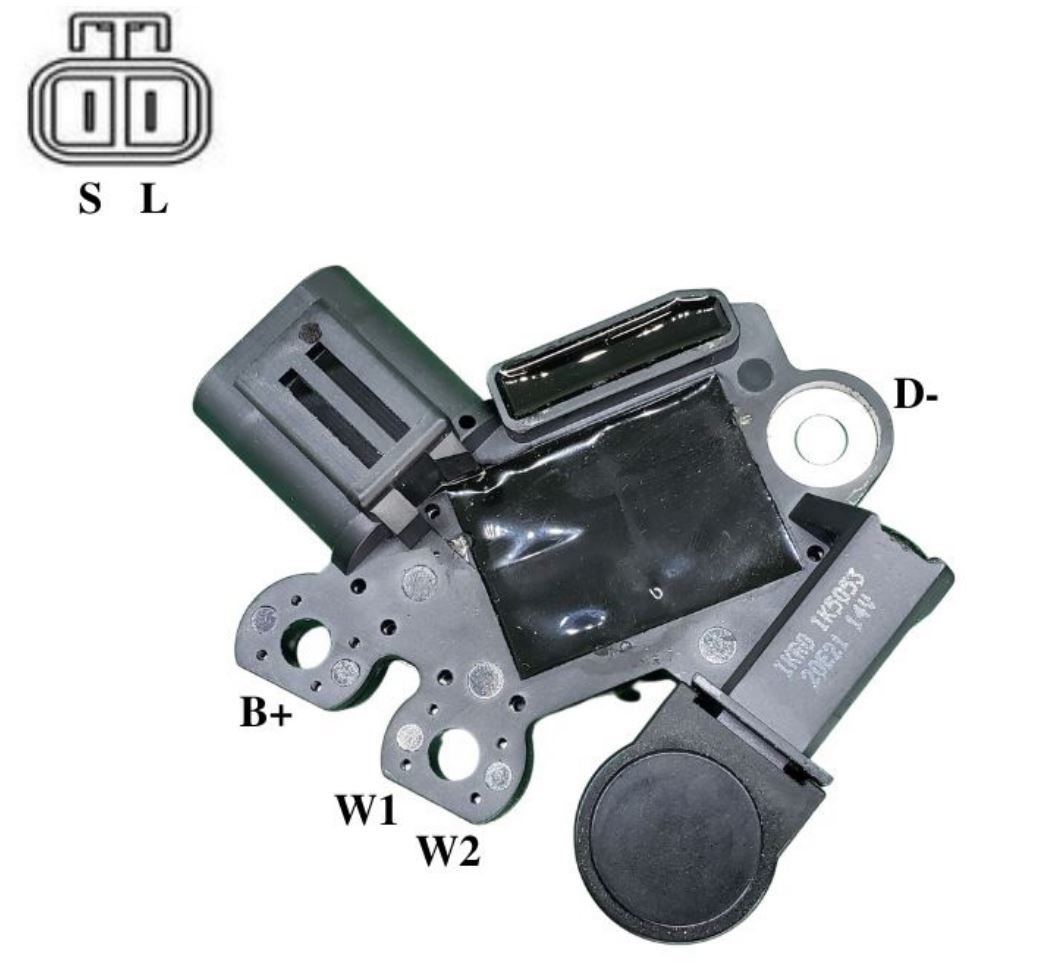REGULADOR VOLTAGEM ALTERNADOR VALEO  KIA SOUL   SORENTO CERATO  - IKRO IK5053
