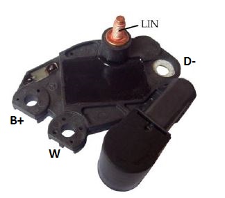 REGULADOR VOLTAGEM ALTERNADOR NEW FIESTA/FOCUS 16/20 13/16 - IKR5071  