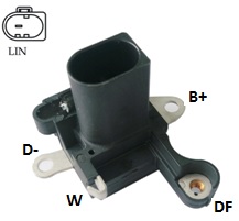 REGULADOR VOLTAGEM ALTERNADOR NEW KA 2014 10 14V CN - IKR5072  