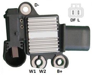 REGULADOR DE VOLTAGEM VALEO HB20 1.6 VELOSTER 1.6 KIA SOUL CERATO (IKRO) - IKR5086