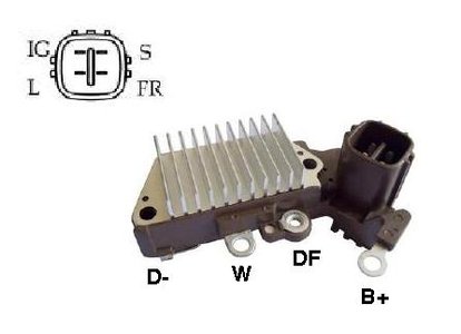 REGULADOR DE VOLTAGEM HONDA ACCORD, TOYOTA HILUX 3.0 2007 (IKRO) - IKR5092