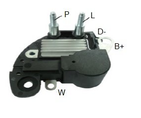 REGULADOR VOLTAGEM 14V FORD FIESTA, ESCORT - IKR5122 IKRO