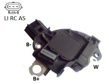 REGULADOR VOLTAGEM 14V FORD FIESTA, FOCUS - IKR5123 IKRO