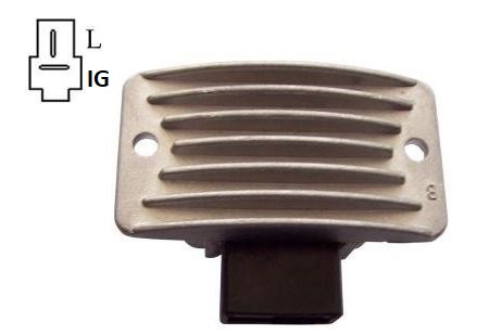 REGULADOR VOLTAGEM ALTERNADOR KIA BESTA/TOPIC 14V 65A  - IKR5125  