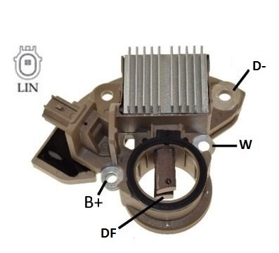 REGULADOR VOLTAGEM ALTERNADOR     CIVIC 18 2012/2014 - IKR5191  