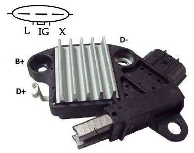 REGULADOR VOLTAGEM SISTEMA DELCO CHERY QQ  TIGGO  - IKRO IK5195