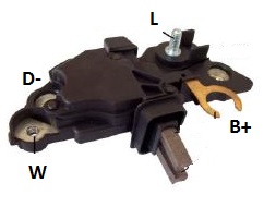 REGULADOR VOLTAGEM 14V GM CORSA, ASTRA - IKR5201