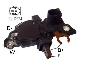 REGULADOR VOLTAGEM 14V VOLKSWAGEN GOL, PARATI - IKR5225