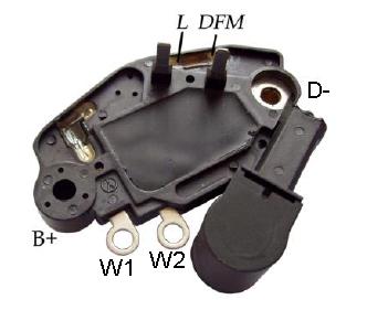 REGULADOR VOLTAGEM ALTERNADOR 145VCITRO/FIAT/LANCIA/PEUG - IKR5419  