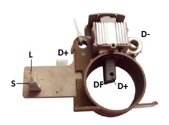 REGULADOR VOLTAGEM ALTERNADOR 14V HYUNDAI - IKR5422  