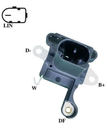 REGULADOR VOLTAGEM 14V FIAT MOBI - IKR5469 IKRO