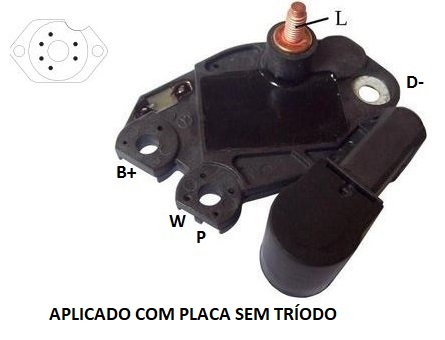 REGULADOR VOLTAGEM 14V GM CELTA, CORSA - IKR5505 IKRO