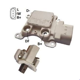 REGULADOR VOLTAGEM 14V MOTOCRAFT FORD RANGER, F350 - IKR556 IKRO