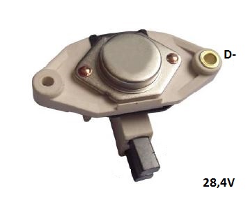 REGULADOR VOLTAGEM ALTERNADOR SCANIA/MB/IVECO/VOLVO 284V - IKR557  