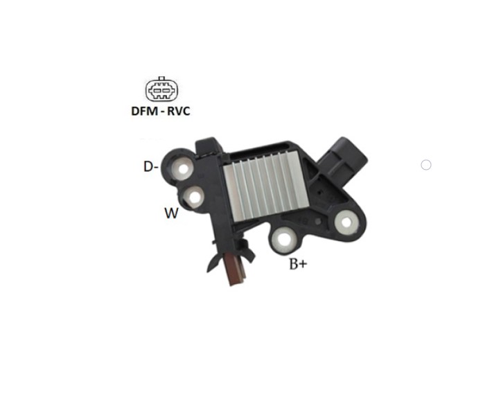 REGULADOR VOLTAGEM ALTERNADOR MONTANA S10 2018 / ONIX 10/142012.. - IKR5776  