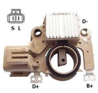 REGULADOR VOLTAGEM 14V MAZDA 323, 626, MX3, MX5 - IKRO IK5803