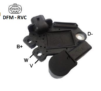 REGULADOR VOLTAGEM ALTERNADOR 14V   GM AGILE/MONTA/CAPARATI VA2010 - IKR5911  