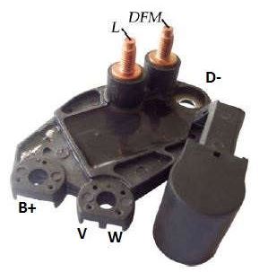 REGULADOR VOLTAGEM VALEO CITROEN PICASSO PEUGEOT 207 307 FIAT DUCATO    IKRO - IK5939