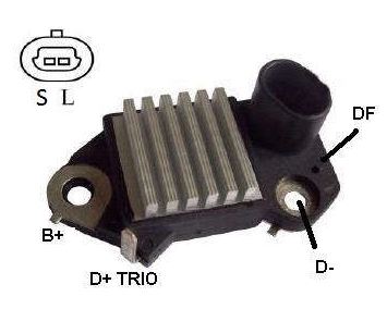 REGULADOR VOLTAGEM SISTEMA DELCO DAEWOO: MATIZ. GM: MERCURY MARINE V8.  - IKRO IK5940