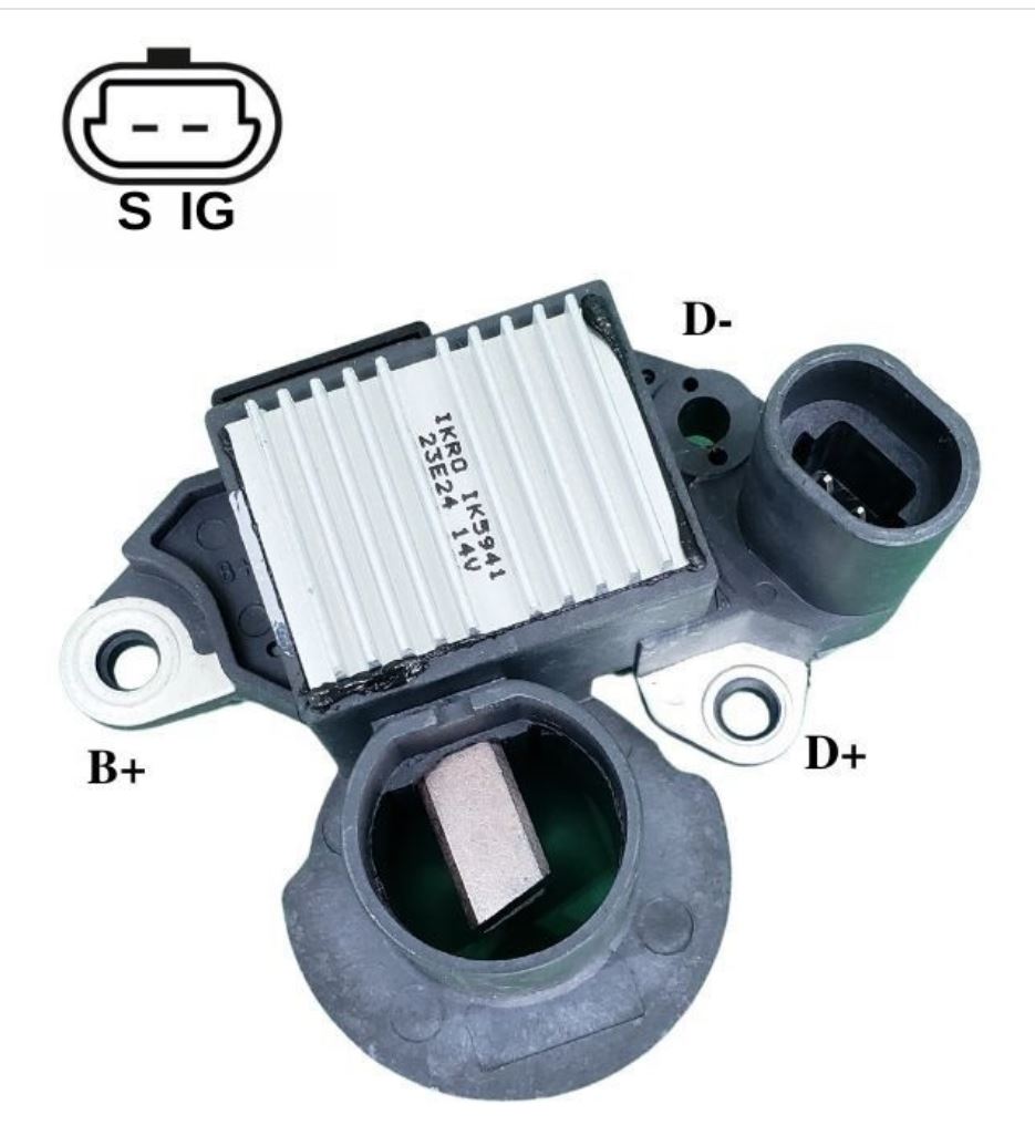 REGULADOR VOLTAGEM DELCO 14V TRATOR LS - IKR5941 IKRO